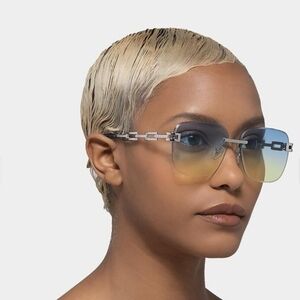 Mad Shade Sunset Sunglasses Blue/yellow